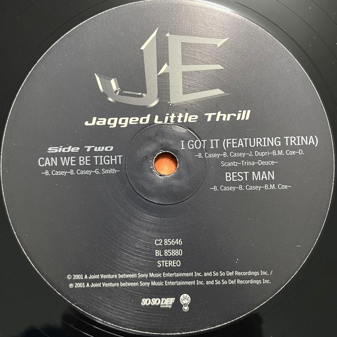 Jagged Edge - Jagged Little Thrill 2LP Vinyl 2001 R&B Hip Hop Classics