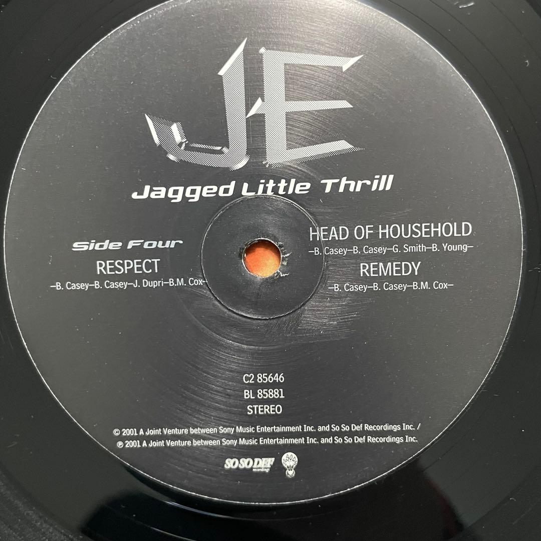 Jagged Edge - Jagged Little Thrill 2LP Vinyl 2001 R&B Hip Hop Classics