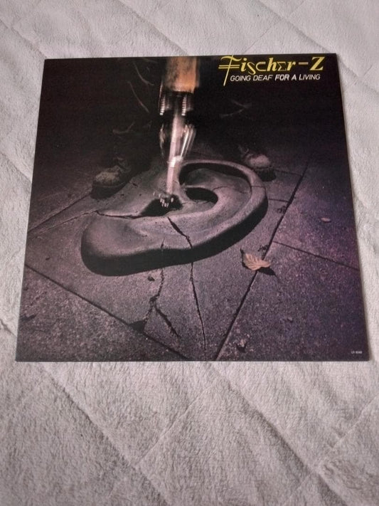 Fischer-Z - Going Deaf For A Living - Vinyl LP Record USA Pressing