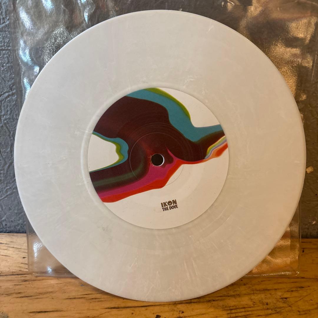 Ikon - The Dove / Vai E Vem 7" Single White Vinyl Record Jalapeno Records