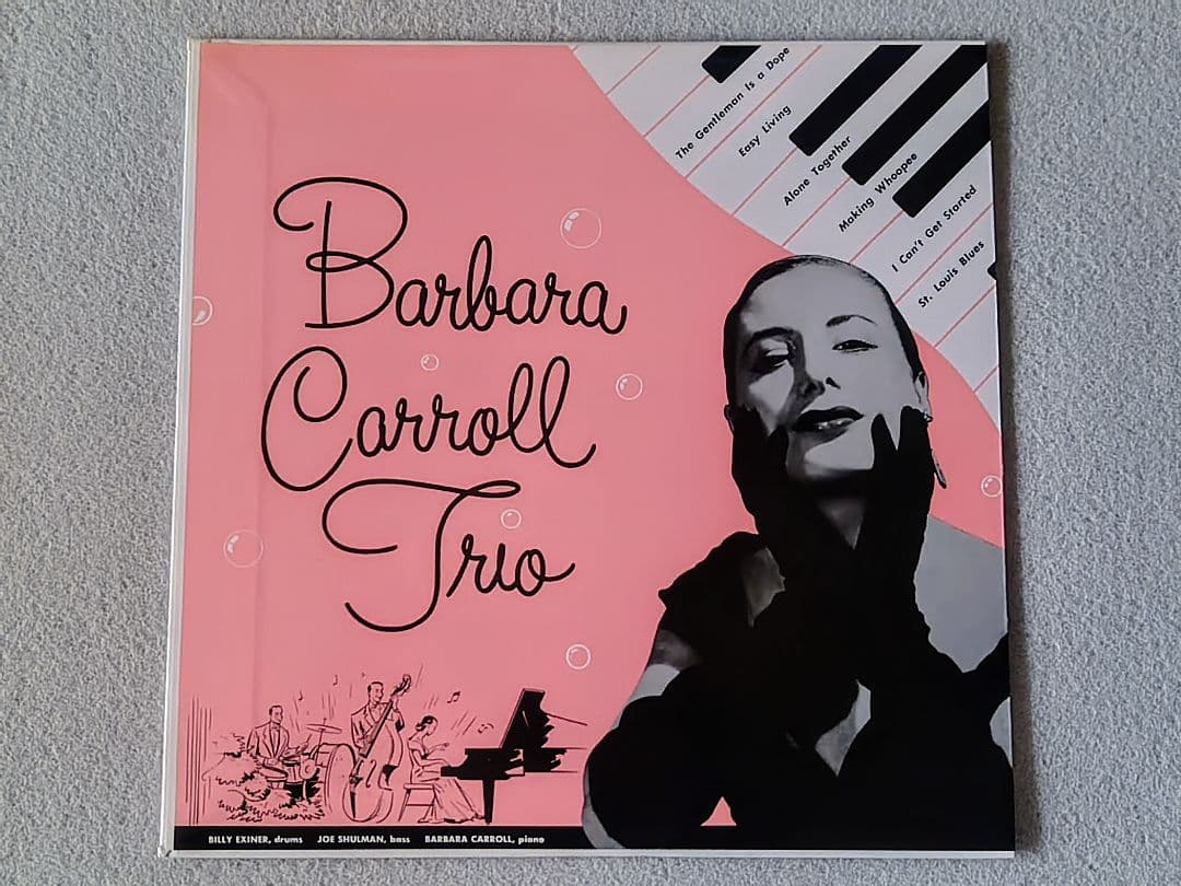 Barbara Carroll Trio - Barbara Carroll Trio 10-inch Vinyl LP Japan Jazz