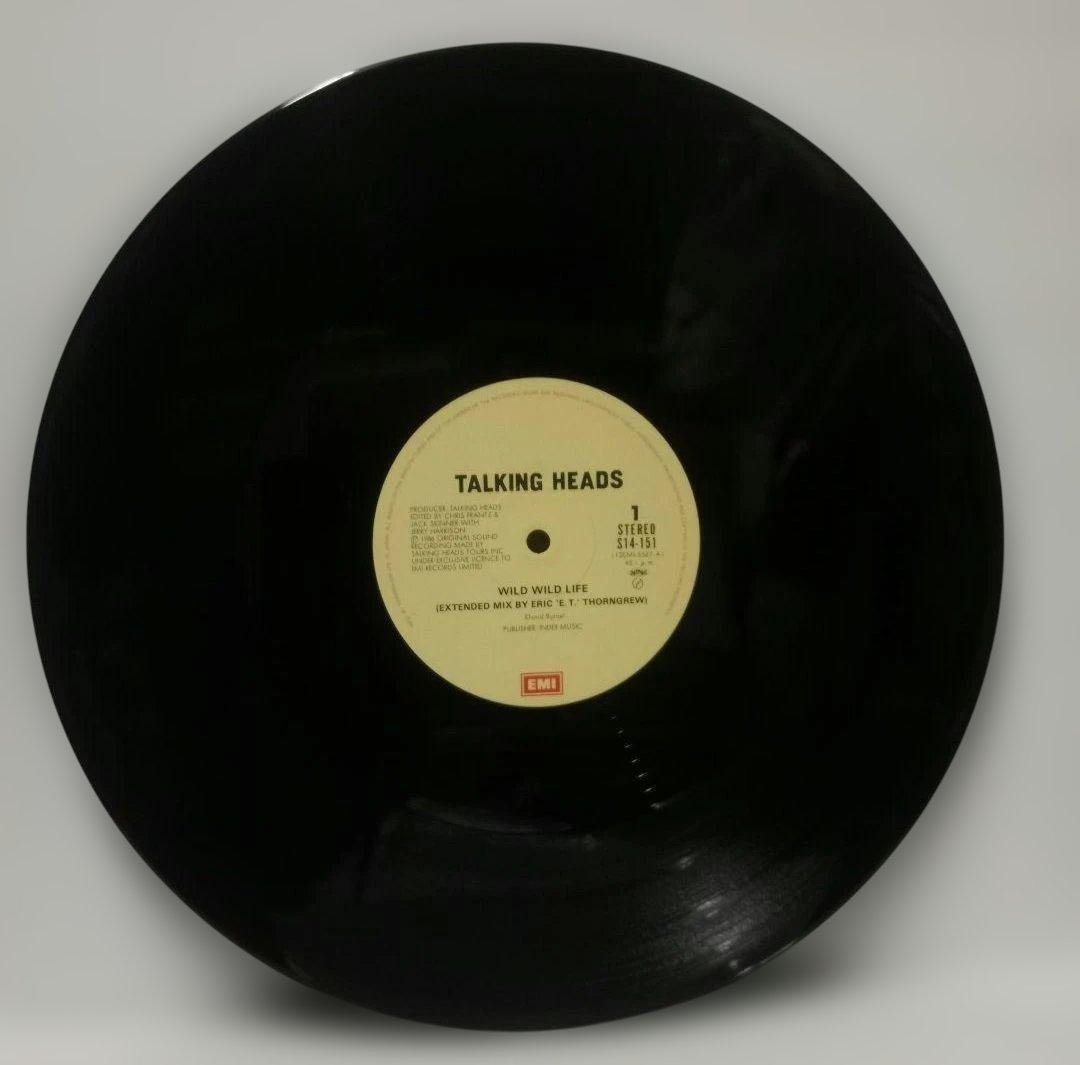 Talking Heads - Wild Wild Life 12" EP Japan Vinyl W/ Obi Rare 1986 New Wave