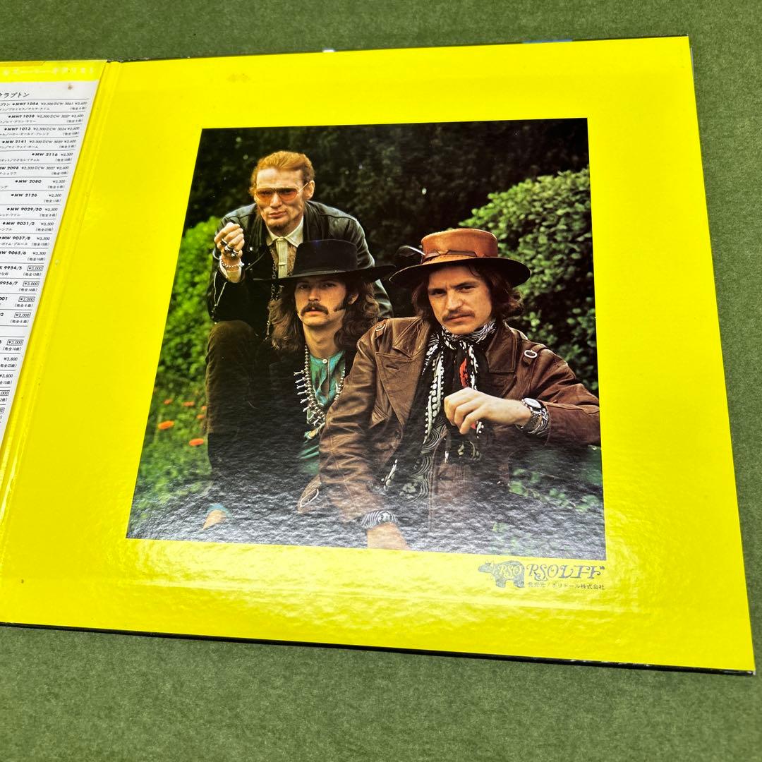 Cream - Live Cream Japan Vinyl LP With Obi Eric Clapton Blues Rock