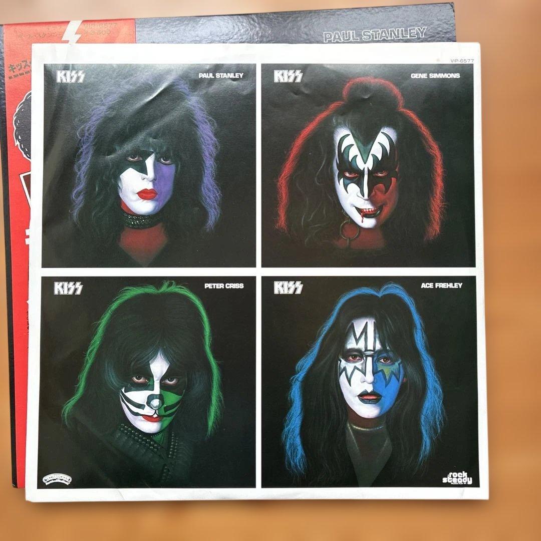 KISS - Paul Stanley Japan Vinyl LP 1978 Original Pressing w/ Obi Strip