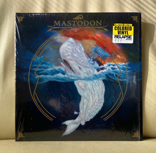 Mastodon – Leviathan LP Gold Translucent Vinyl US Pressing Relapse Records