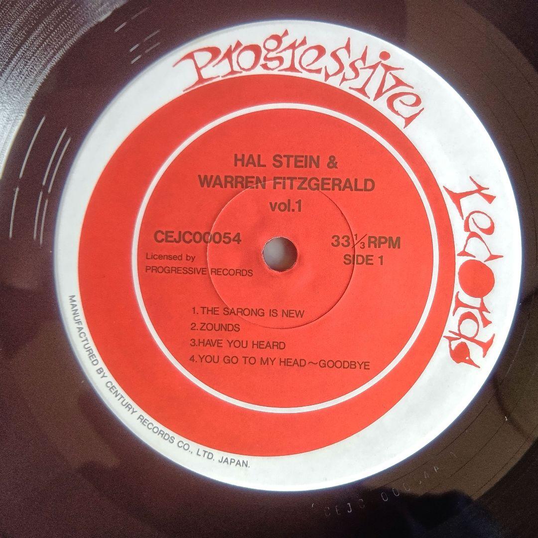 Warren Fitzgerald Hal Stein Jazz Record Rare Ltd Edition NM | Japansoundstore