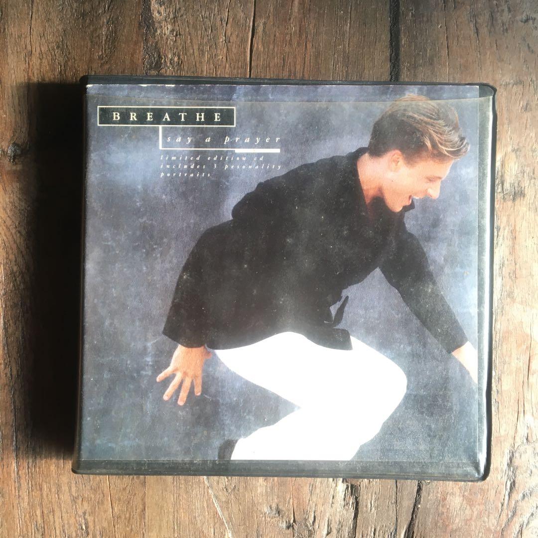 Breathe Say A Prayer Limited Edition Maxi Single CD 1990 UK Press w/ 3 Portraits