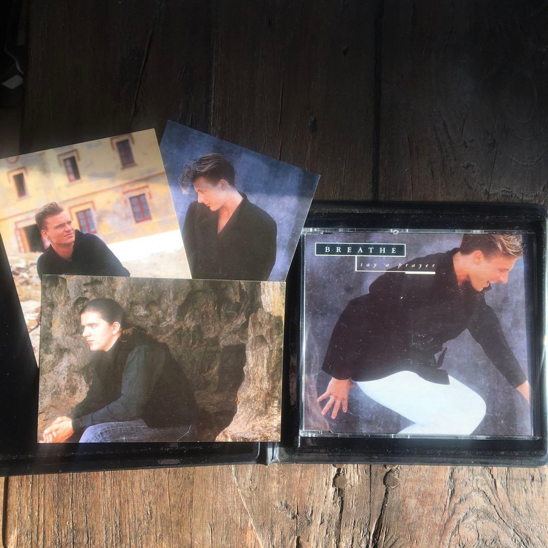Breathe Say A Prayer Limited Edition Maxi Single CD 1990 UK Press w/ 3 Portraits