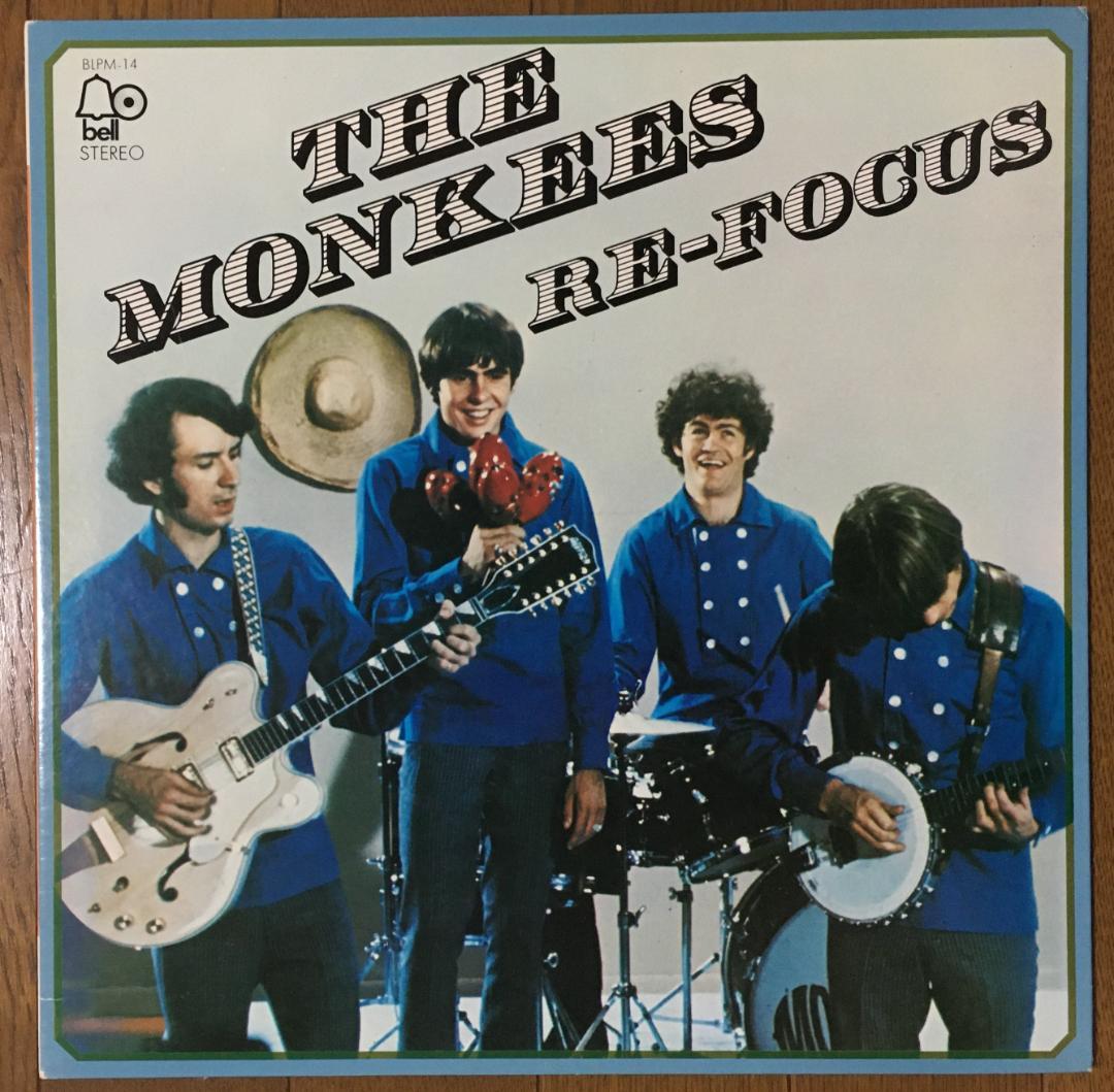 The Monkees - Re-Focus - Japanese Pressing Vinyl LP - 1973 - Pop Rock