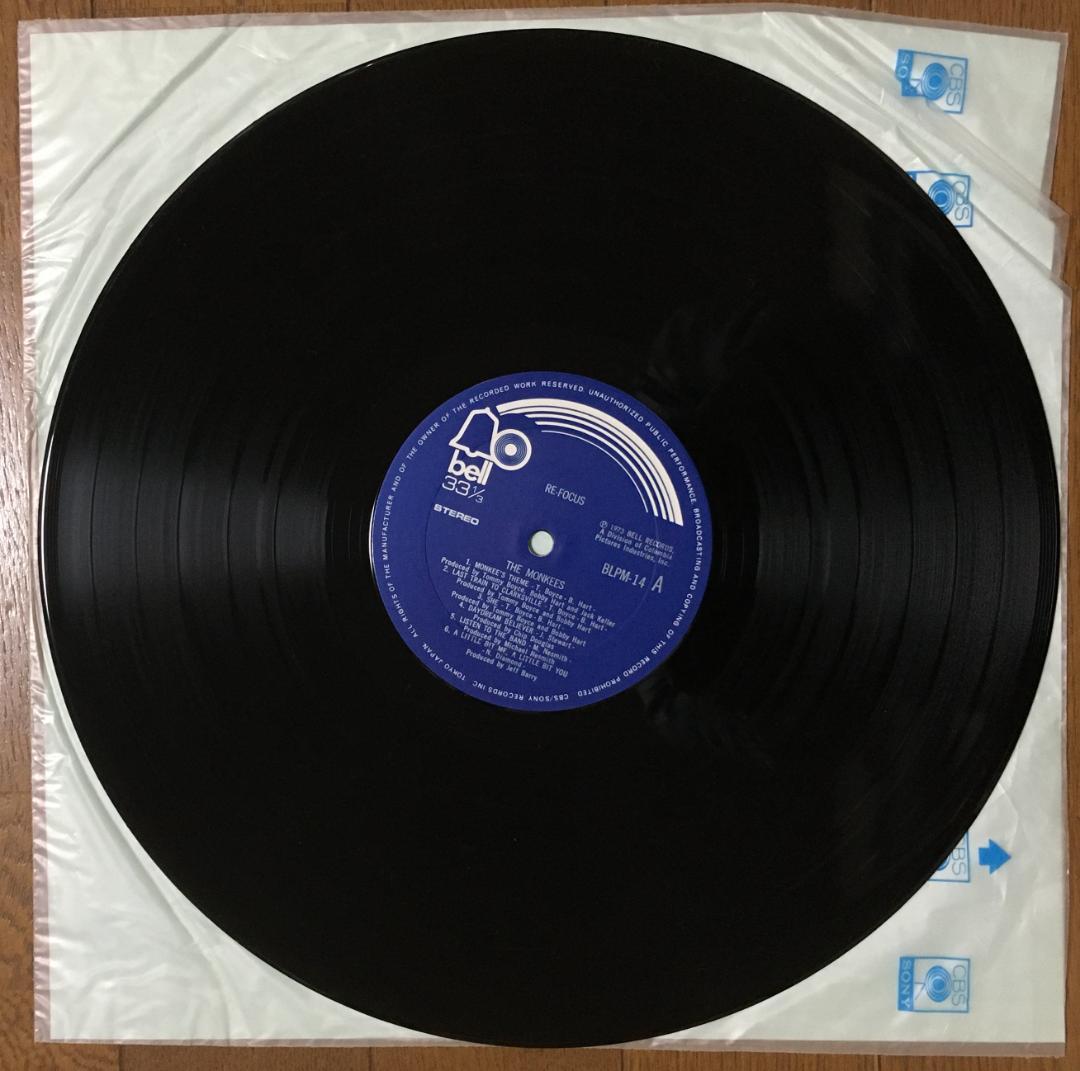 The Monkees - Re-Focus - Japanese Pressing Vinyl LP - 1973 - Pop Rock