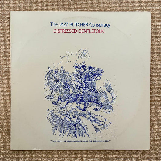 The JAZZ BUTCHER Conspiracy Distressed Folk Blue Vinyl Record Album  Wave Indie | Japansoundstore