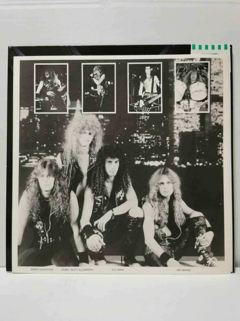 Overkill - Taking Over LP Japan Pressing w/ Obi Thrash Metal Record