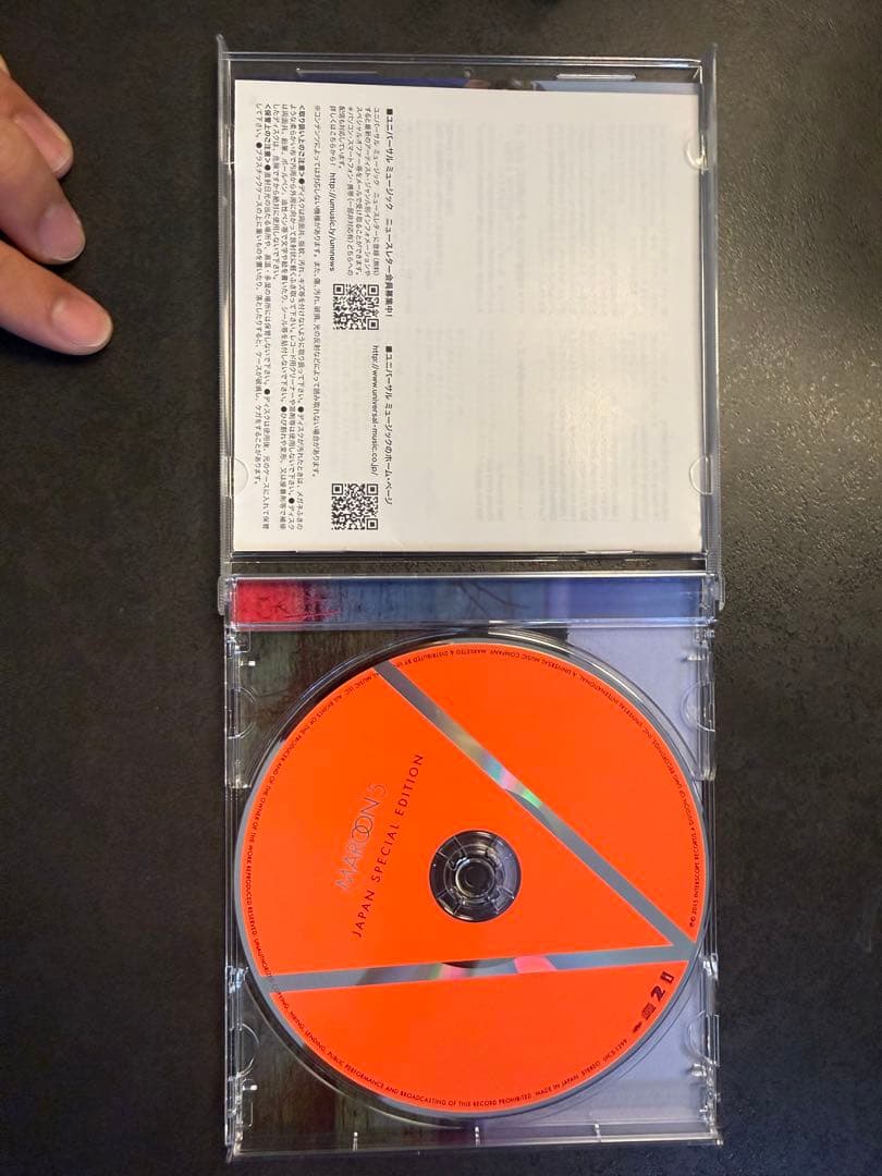 Maroon 5 V CD Japan Special Edition Japan Press Album