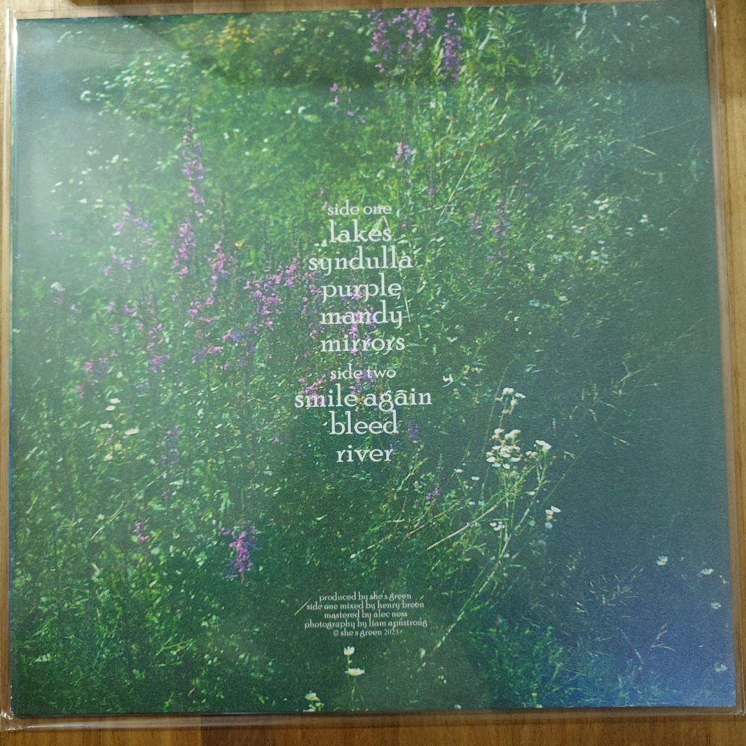 She's Green - Wisteria Vinyl EP Coke Bottle Clear Color Record Dream Pop Japan