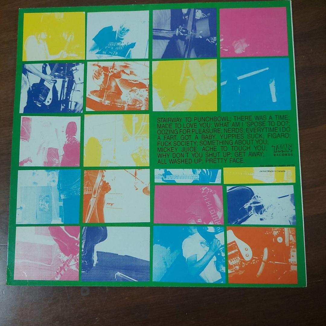 Hard-Ons Dickcheese LP Green Vinyl Limited Edition Taang! Records Punk Rock