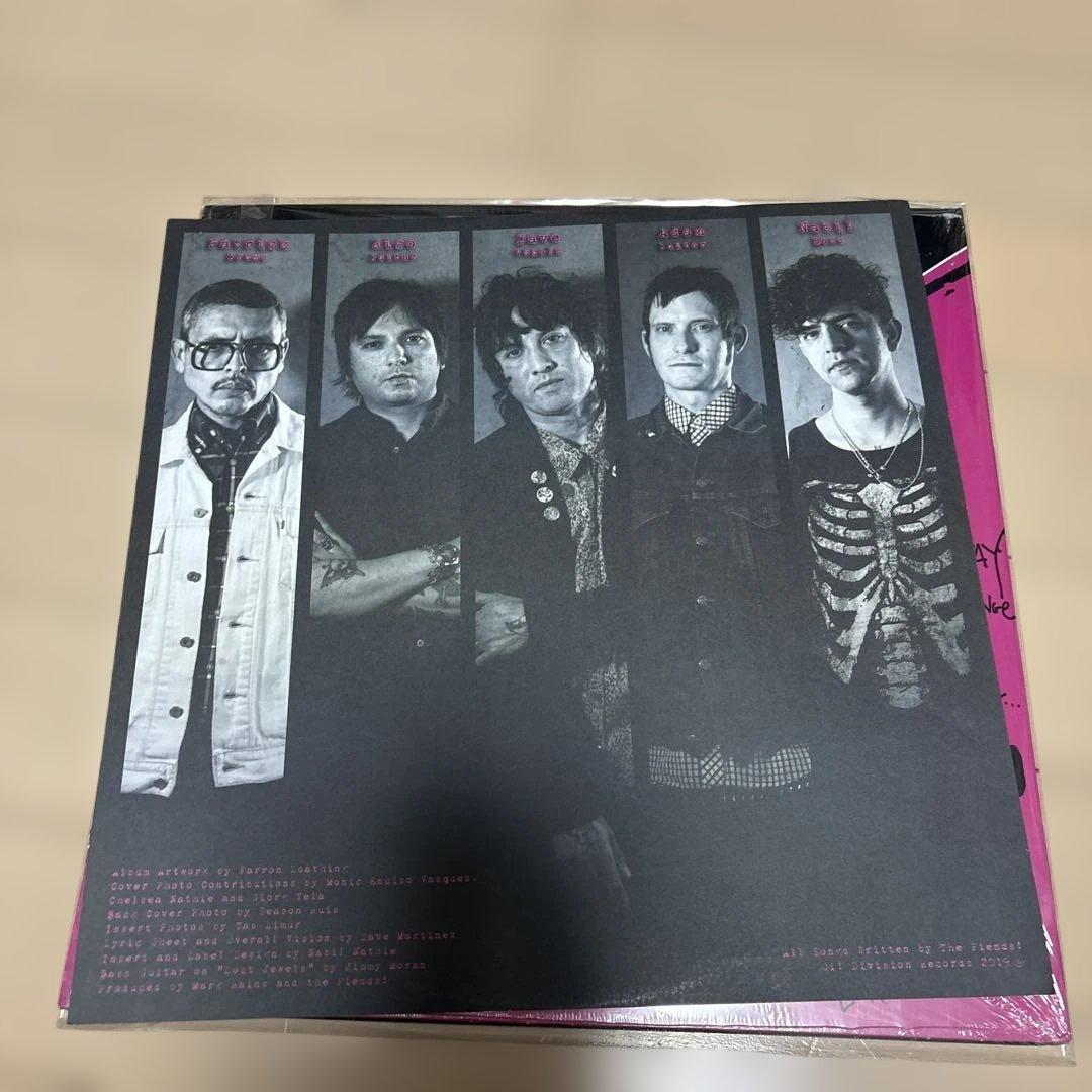 The Fiends! Let's Talk About Suicide LP Record Black Used | Japansoundstore