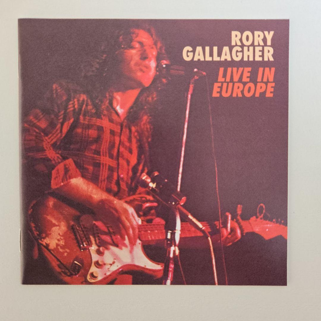 Rory Gallagher Live in Europe CD限定版, Paper Sleeve, Used | Japansoundstore