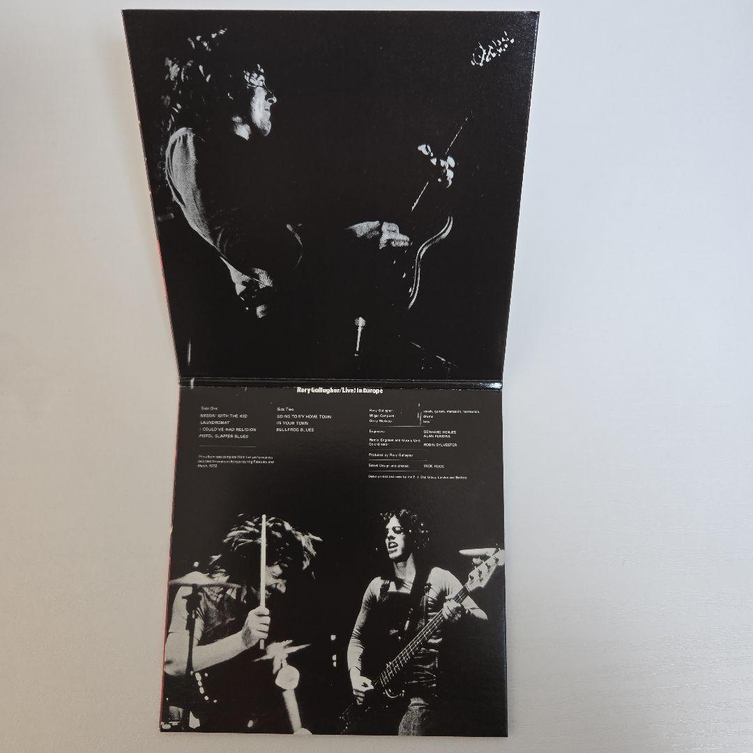 Rory Gallagher Live in Europe CD限定版, Paper Sleeve, Used | Japansoundstore