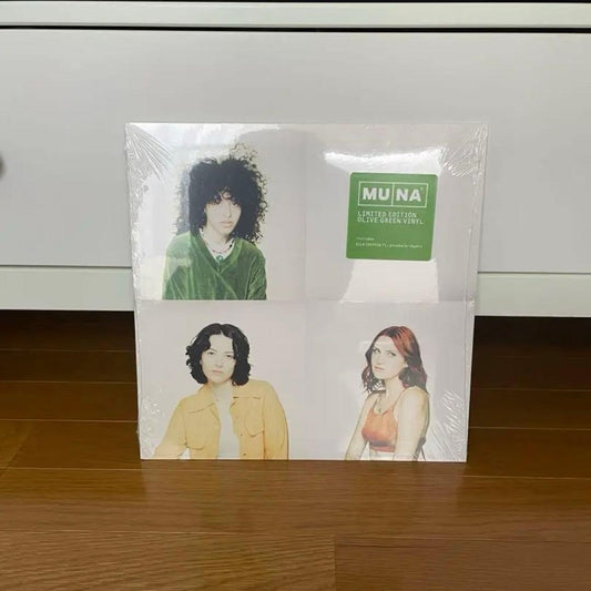 MUNA Self-Titled Limited Edition Olive Green Vinyl LP Record