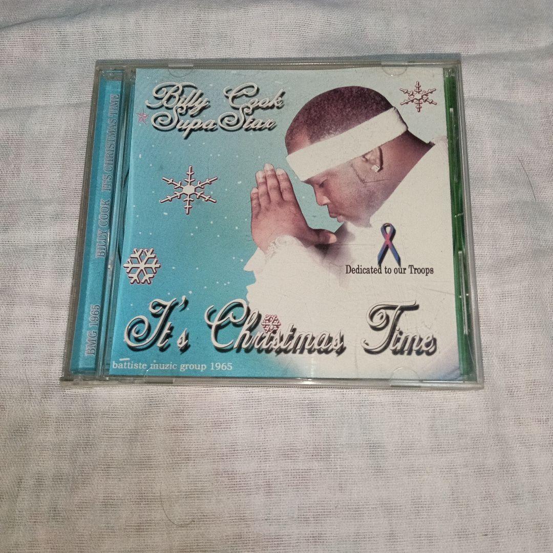 Billy Cook Supa Star - It's Christmas Time CD Limited Edition R&B Holiday
