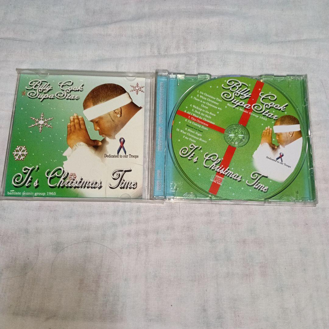 Billy Cook Supa Star - It's Christmas Time CD Limited Edition R&B Holiday