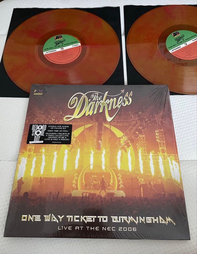 The Darkness - One Way Ticket To Birmingham Live 2006 Vinyl 2LP Color RSD