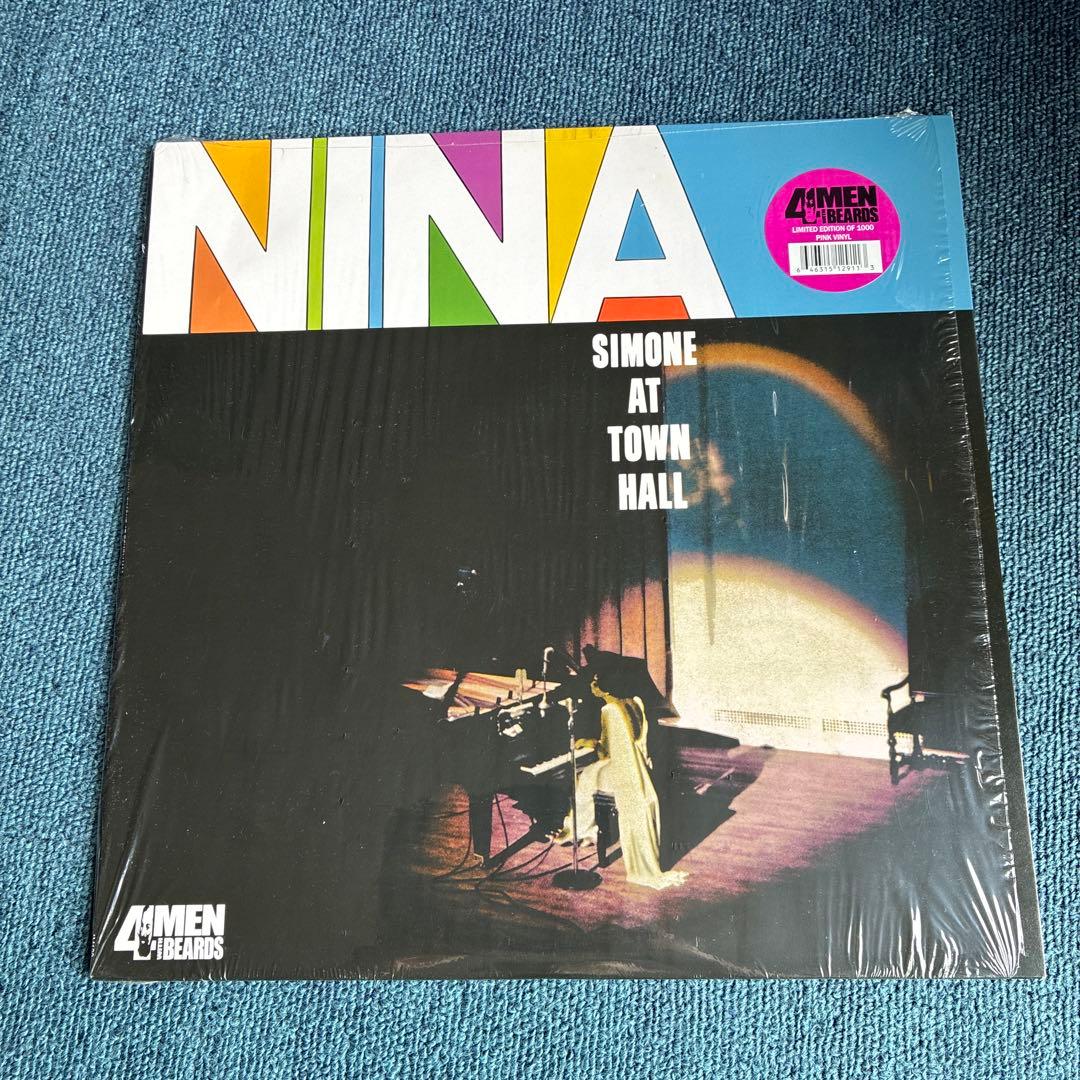 Nina Simone - At Town Hall LP Pink Vinyl Limited Edition 4 Men With Beards