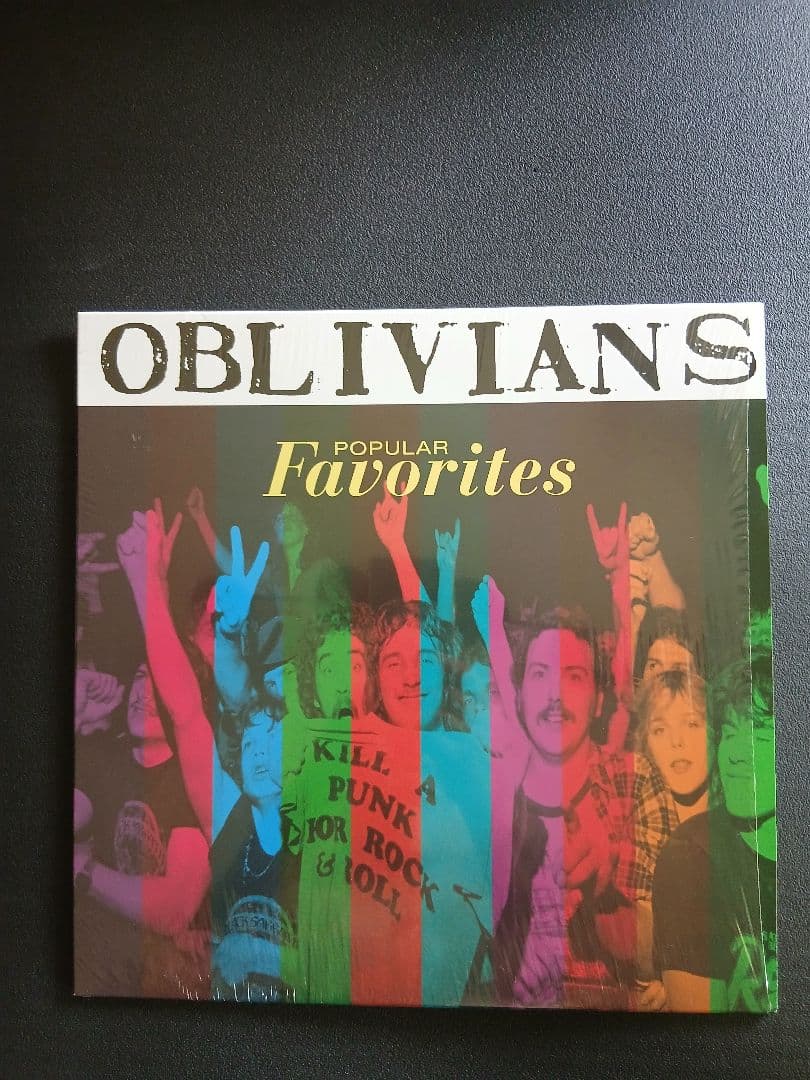 Oblivians - Popular Favorites LP 1996 Memphis Garage Punk Crypt Records