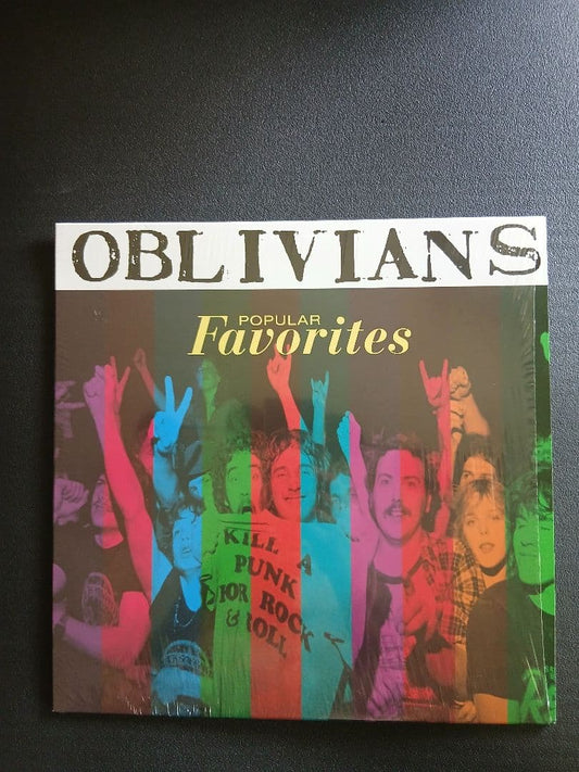 Oblivians - Popular Favorites LP 1996 Memphis Garage Punk Crypt Records
