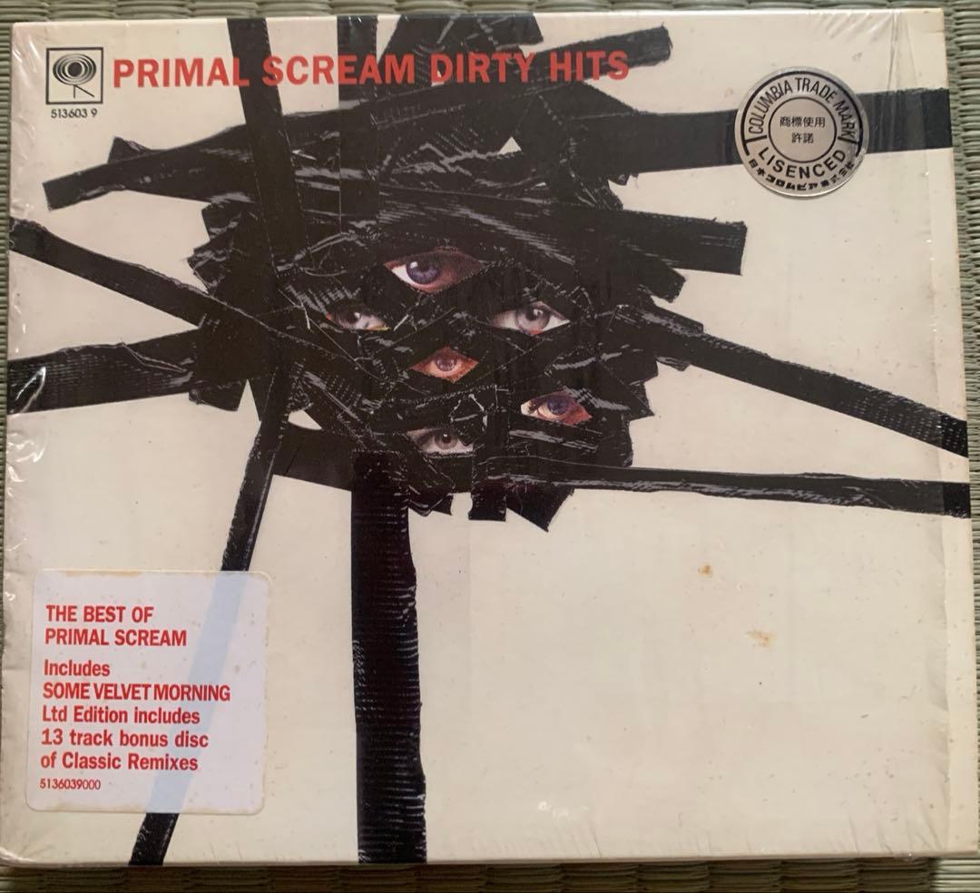 Primal Scream - Dirty Hits 2CD Limited Edition UK Press 2003 Bonus Remix Disc