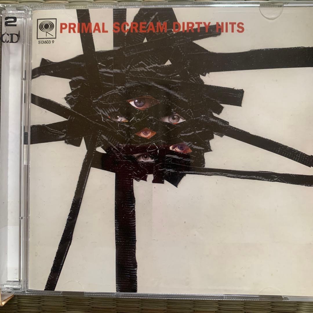 Primal Scream - Dirty Hits 2CD Limited Edition UK Press 2003 Bonus Remix Disc