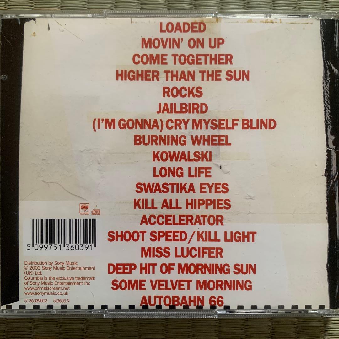 Primal Scream - Dirty Hits 2CD Limited Edition UK Press 2003 Bonus Remix Disc