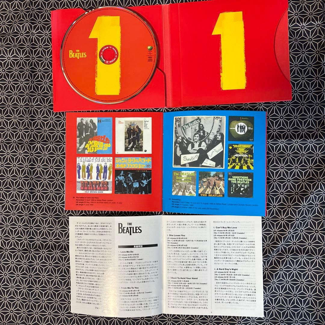 The Beatles 1 CD Japan Paper Sleeve Mini LP Edition with Japanese Inserts