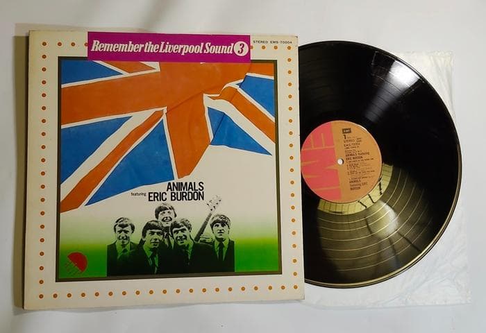 The Animals Featuring Eric Burdon Remember The Liverpool Sound 3 LP Japan 1974