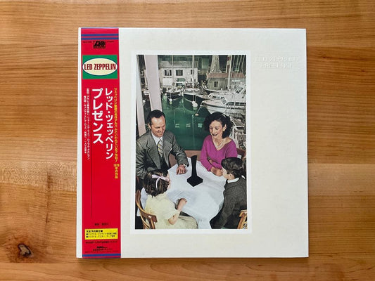 Led Zeppelin - Presence, Rare Japan LP, Obi, 1976 Rock Classic, Vinyl Record