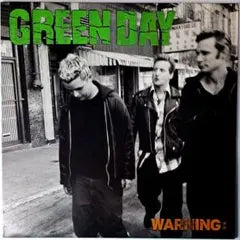 Green Day - Warning LP Green Translucent Vinyl Original 2000 US Pressing