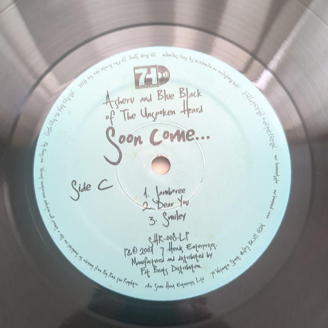 Asheru & Blue Black - Soon Come... 2LP Original 2001 US Underground Hip Hop