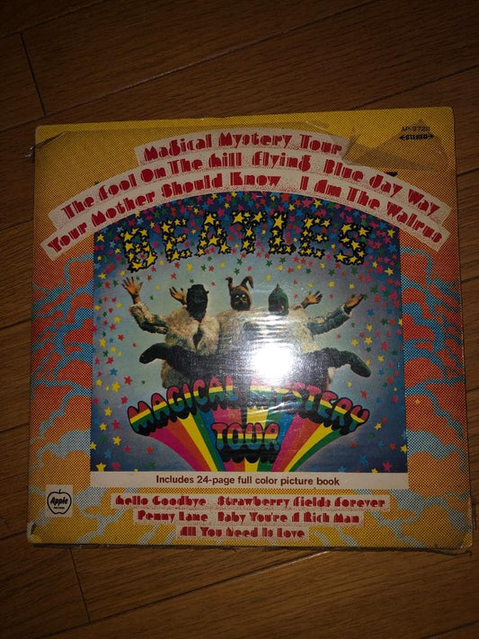 The Beatles Magical Mystery Tour Vinyl Record with 24-Page Color Book | Japansoundstore