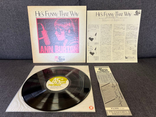Ann Burton - He's Funny That Way - Japan 45rpm High-Fidelity LP LDC-3005