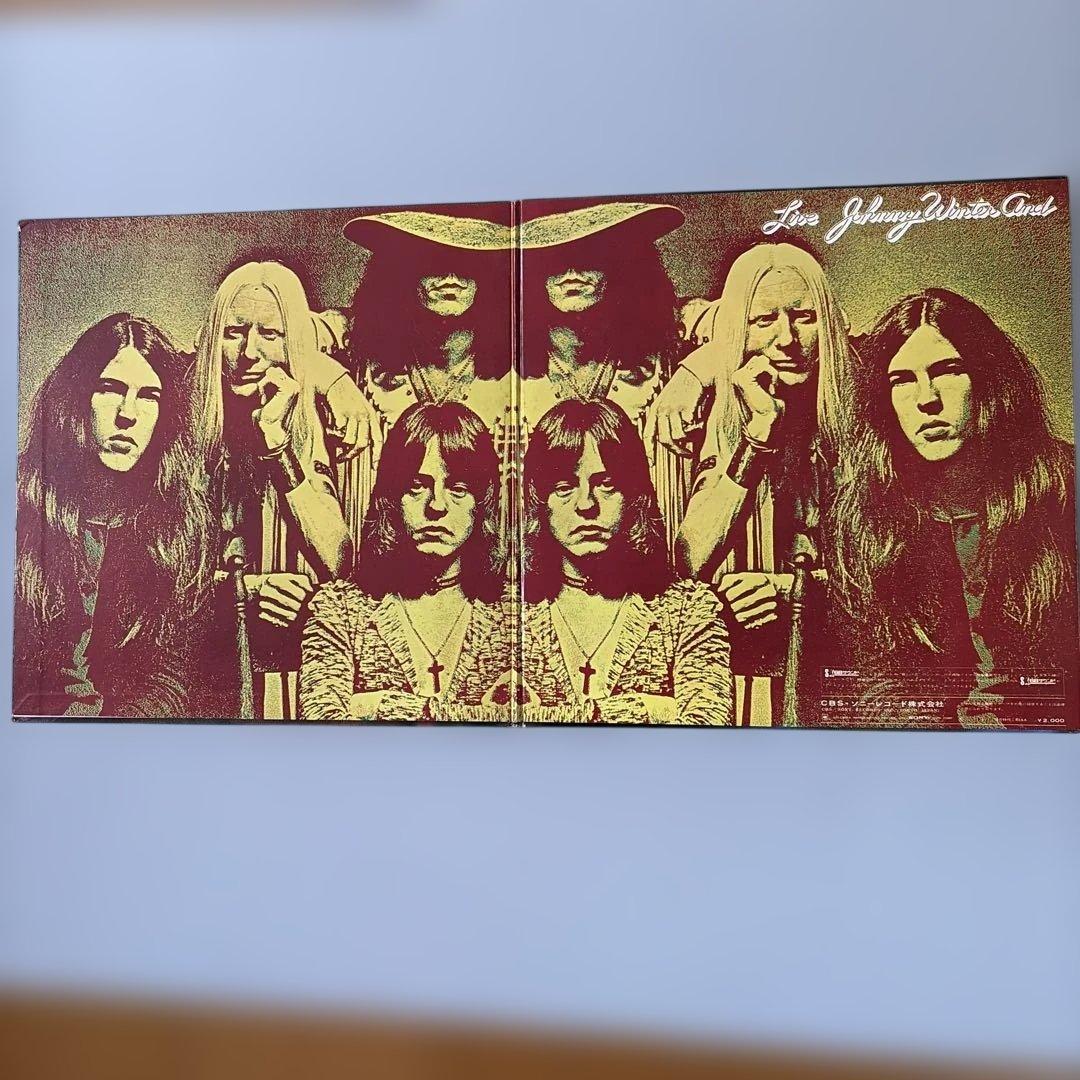 Johnny Winter And Live LP 1971 CBS Sony Japan Gatefold Blues Rock Rare