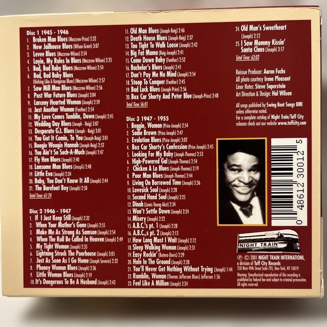 Cousin Joe The Complete Recordings 3CD Set (1945-1955) Night Train Import