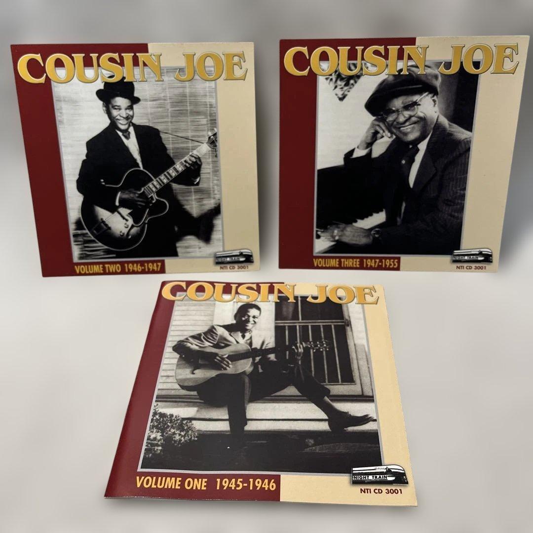 Cousin Joe The Complete Recordings 3CD Set (1945-1955) Night Train Import