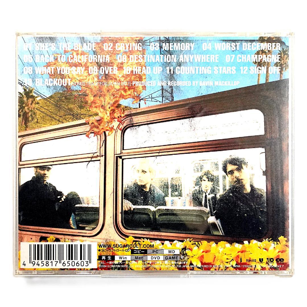 Sugarcult - Palm Trees And Power Lines CD Japan Press 2004 with Bonus Track