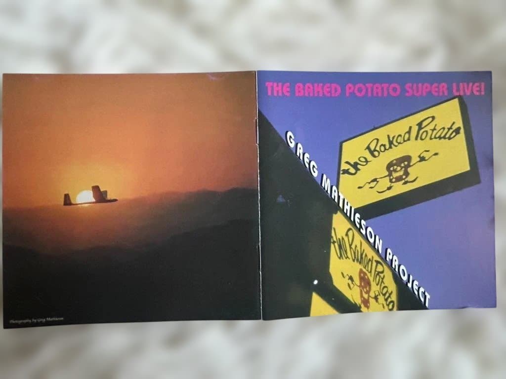 Greg Mathieson Project The Baked Potato Super Live! CD Japan Press OBI 1998
