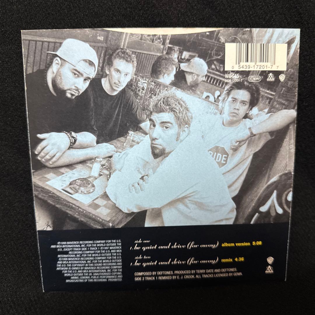 Deftones Blue Vinyl EP Record "Be Quiet and Drive" Used Free Shipping | Japansoundstore