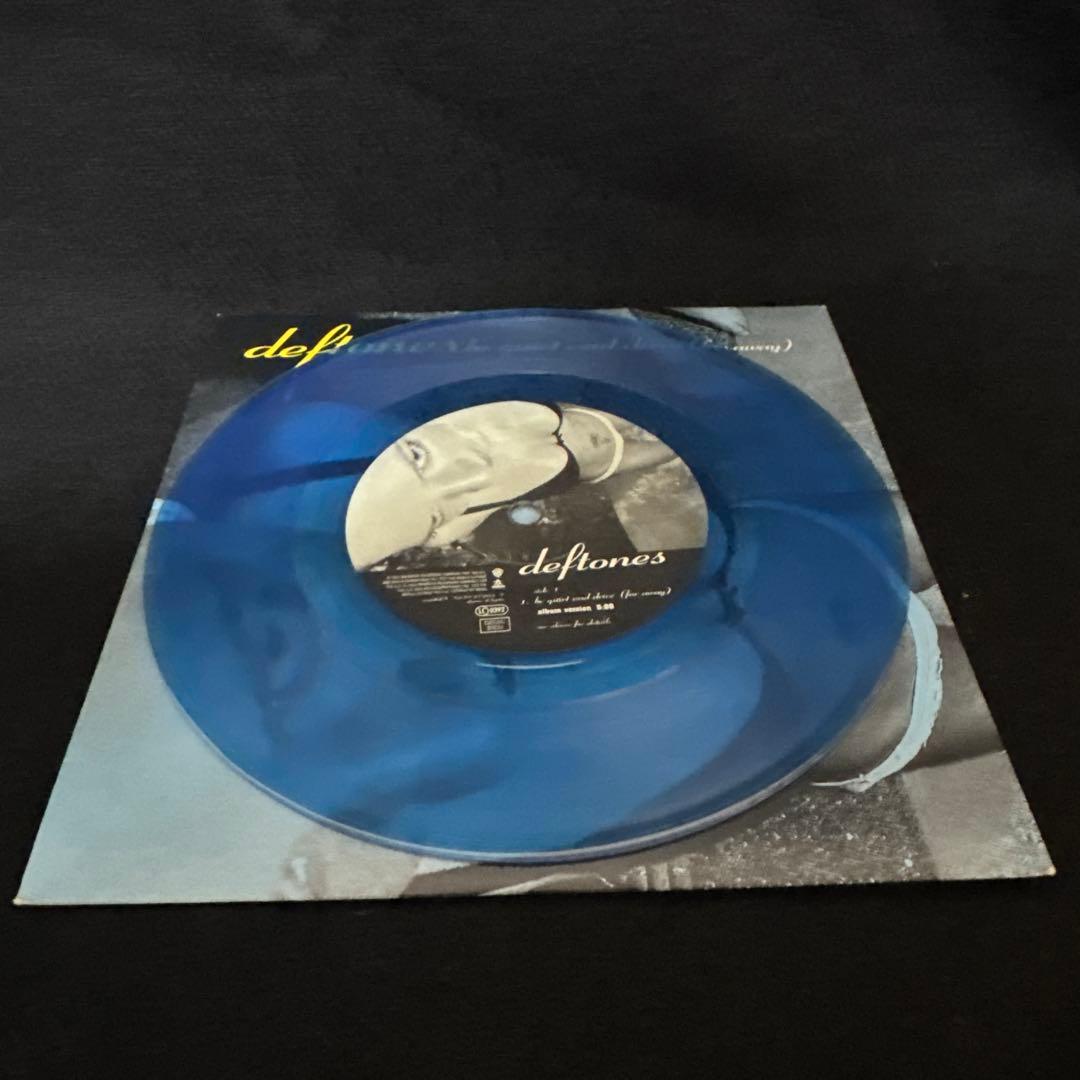 Deftones Blue Vinyl EP Record "Be Quiet and Drive" Used Free Shipping | Japansoundstore