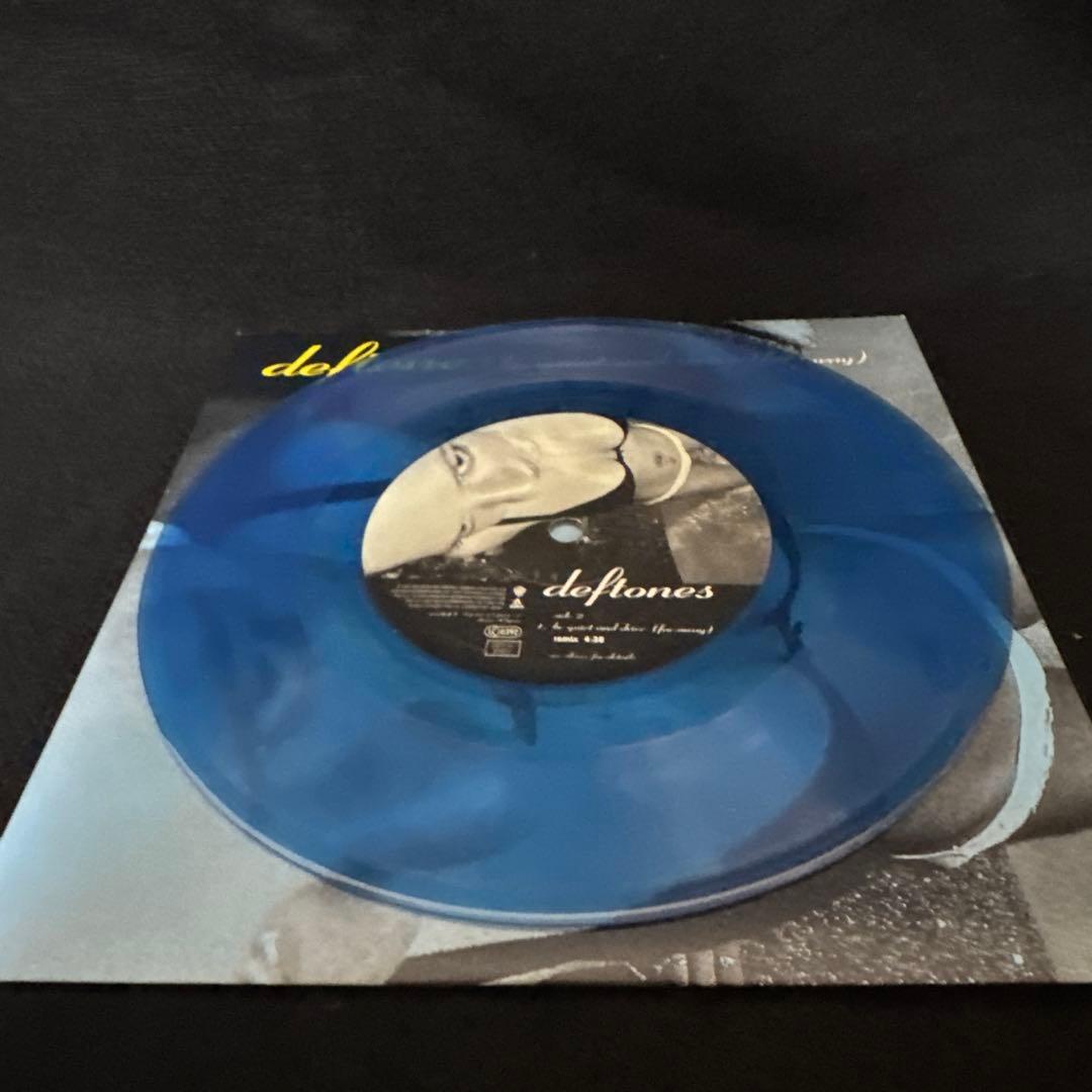 Deftones Blue Vinyl EP Record "Be Quiet and Drive" Used Free Shipping | Japansoundstore