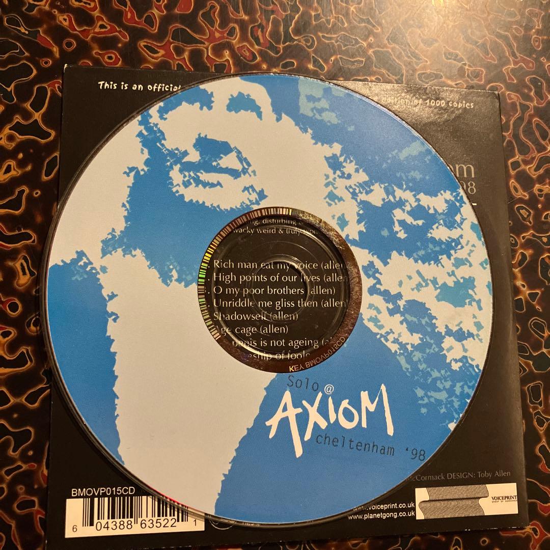 Daevid Allen - Solo @ The Axiom Cheltenham '98 CD, Limited Edition, Bananamoon