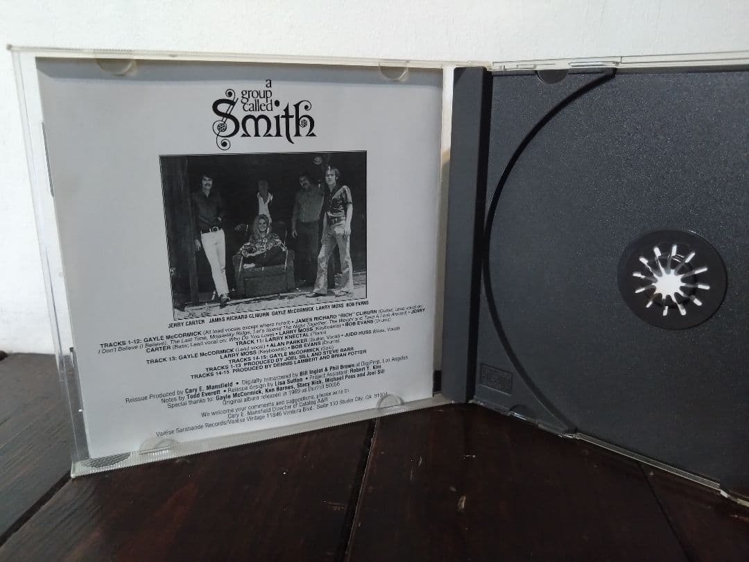 SMITH A Group Called Smith CD 1994 Varese Sarabande Press Rare Soul Rock