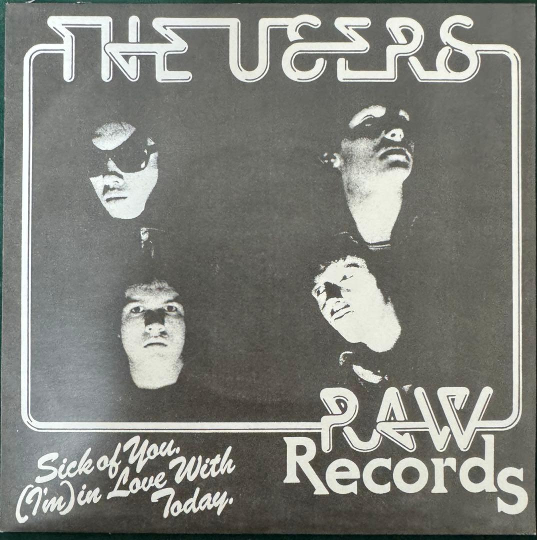 THE USERS Sick Of You 7" Green Vinyl Punk Rock Rare Damaged Goods